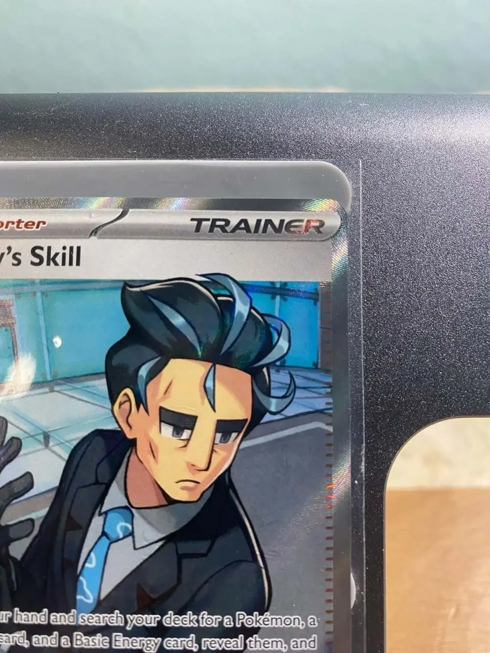Larry's Skill 139/131 Prismatic Evolutions Full Art Ultra Rare Pokemon Card nm
